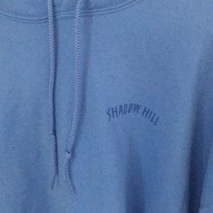 shadow hill carolina blue sticker hoodie